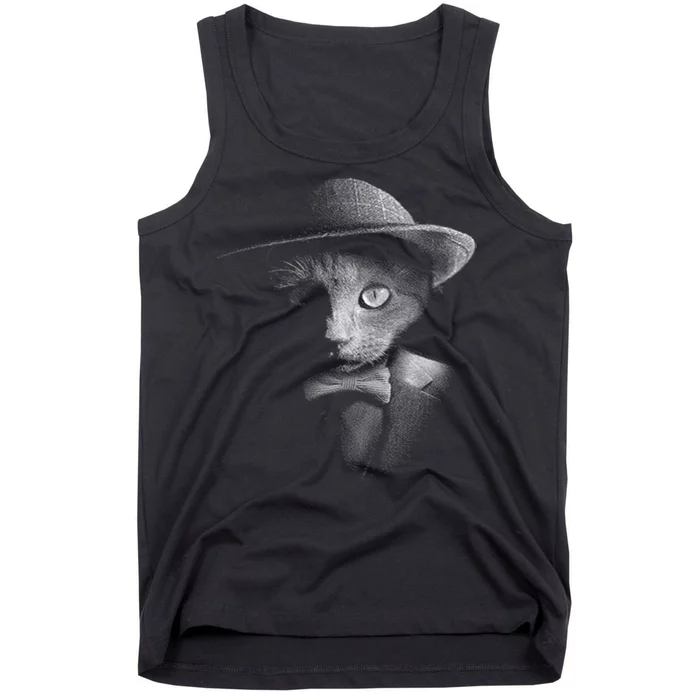 Dapper Cat Tank Top