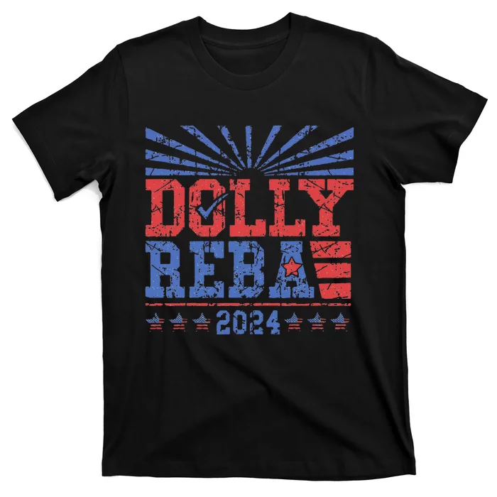 Dolly And Reba 2024 Make America Fancy Again T-Shirt