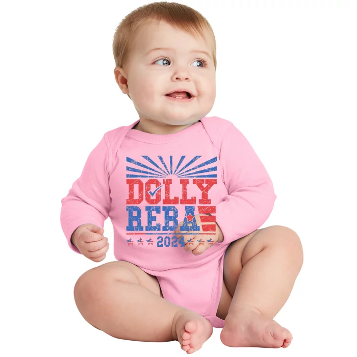 D.O.L.Ly And Reba 2024 Baby Long Sleeve Bodysuit