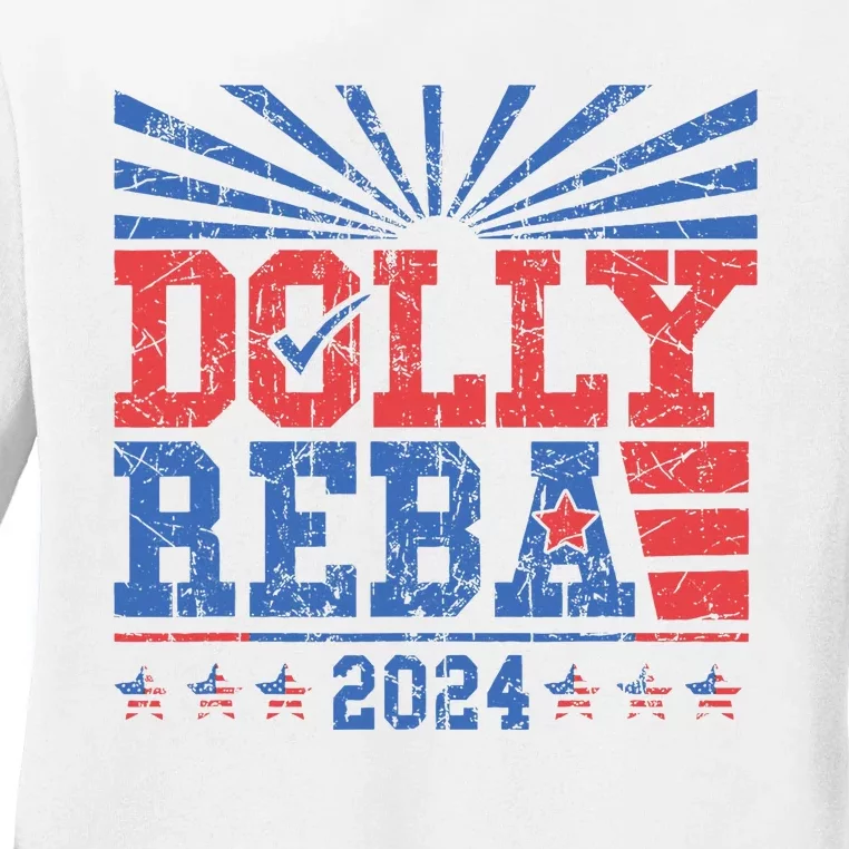 D.O.L.Ly And Reba 2024 Ladies Long Sleeve Shirt