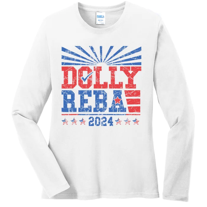 D.O.L.Ly And Reba 2024 Ladies Long Sleeve Shirt