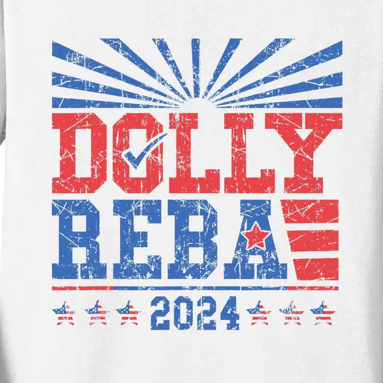 D.O.L.Ly And Reba 2024 Kids Long Sleeve Shirt