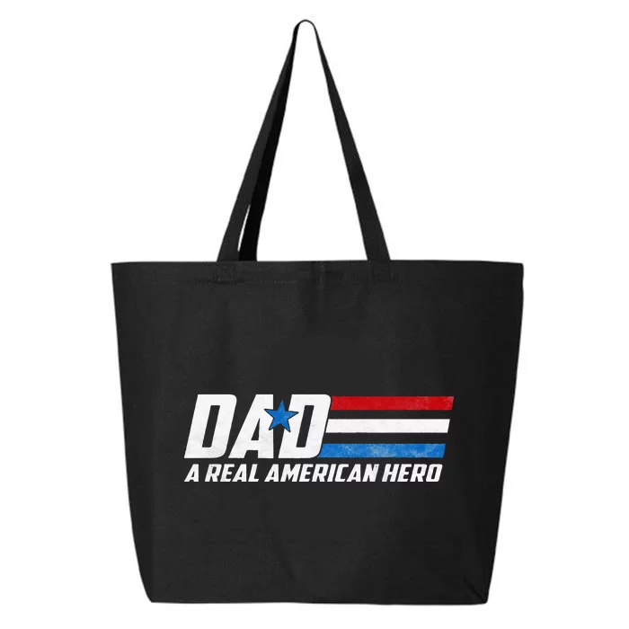 Dad A Real American Hero 25L Jumbo Tote