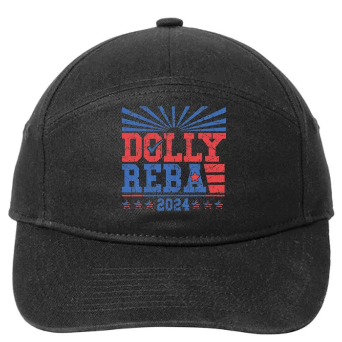 Dolly And Reba 2024 7-Panel Snapback Hat