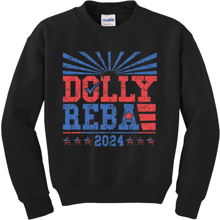 Dolly And Reba 2024 Kids Sweatshirt