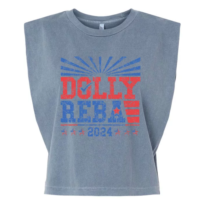 Dolly And Reba 2024 Garment-Dyed Women's Muscle Tee