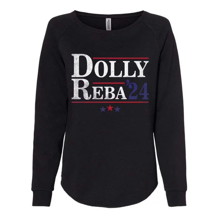 Dolly And Reba 2024 Trendy Design Womens California Wash Sweatshirt