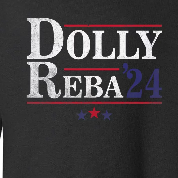 Dolly And Reba 2024 Trendy Design Toddler Sweatshirt