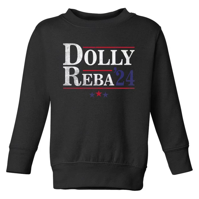 Dolly And Reba 2024 Trendy Design Toddler Sweatshirt