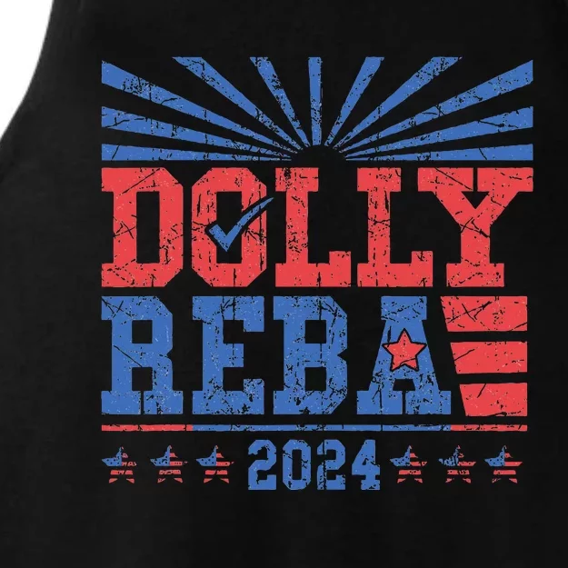 Dolly And Reba 2024 Ladies Tri-Blend Wicking Tank