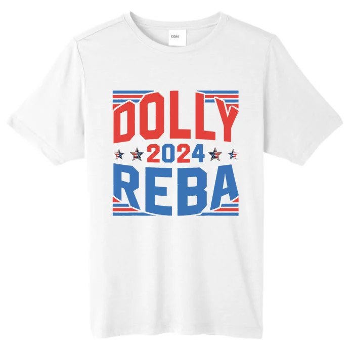 Dolly And Reba 2024 Funny Gift ChromaSoft Performance T-Shirt