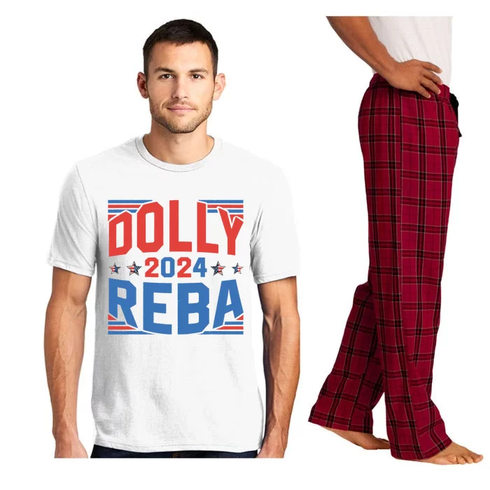 Dolly And Reba 2024 Funny Gift Pajama Set