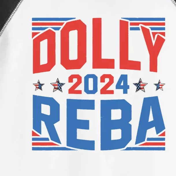 Dolly And Reba 2024 Funny Gift Toddler Fine Jersey T-Shirt