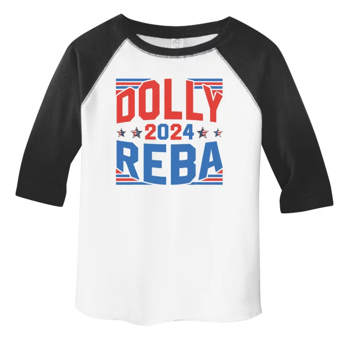 Dolly And Reba 2024 Funny Gift Toddler Fine Jersey T-Shirt