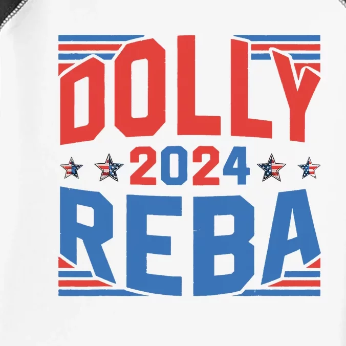 Dolly And Reba 2024 Funny Gift Infant Baby Jersey Bodysuit