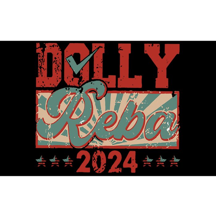 Dolly And Reba 2024 For President Dolly Reba Bumper Sticker