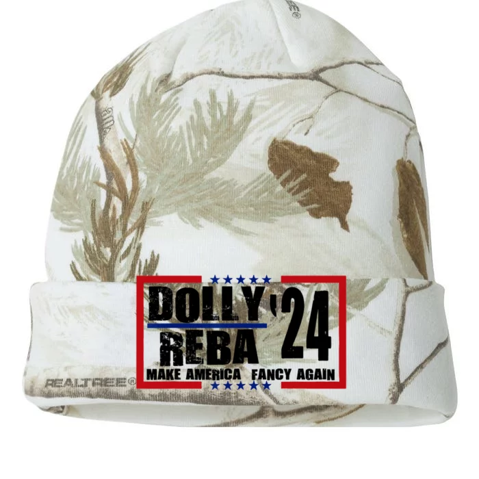 Dolly And Reba 2024 Make America Fancy Again Kati - 12in Camo Beanie