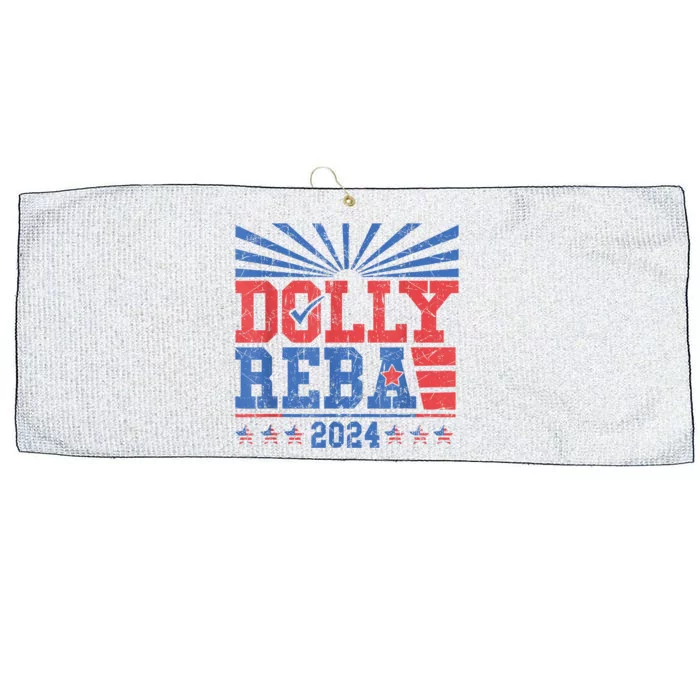 Dolly And Reba 2024 Large Microfiber Waffle Golf Towel