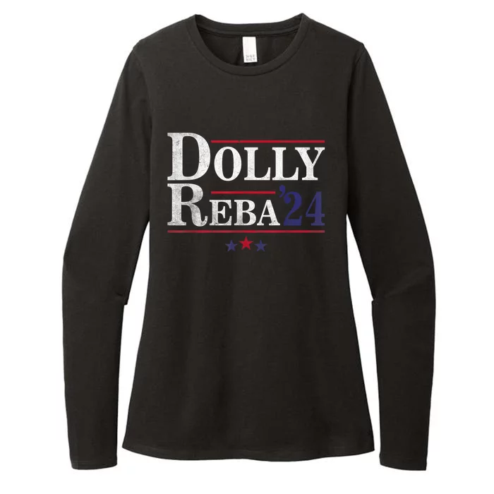 Dolly And Reba 2024 Womens CVC Long Sleeve Shirt