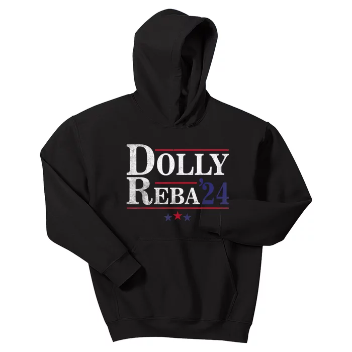 Dolly And Reba 2024 Kids Hoodie