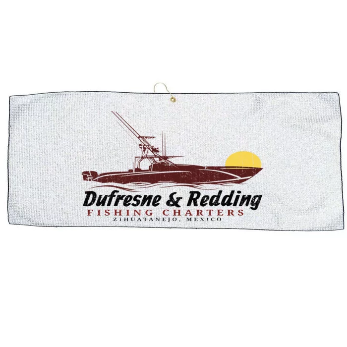 Dufresne And Redding Fishing Charters Zihuatanejo Mexico Large Microfiber Waffle Golf Towel