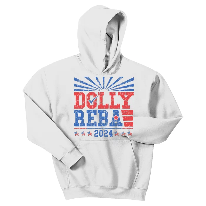 Dolly and Reba 2024 Kids Hoodie