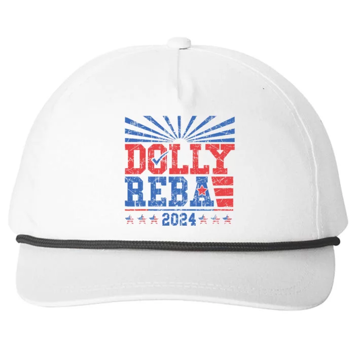 Dolly and Reba 2024 Snapback Five-Panel Rope Hat