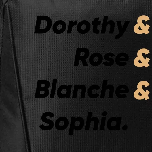 Dorothy And Rose And Blanche And Sophia. City Backpack