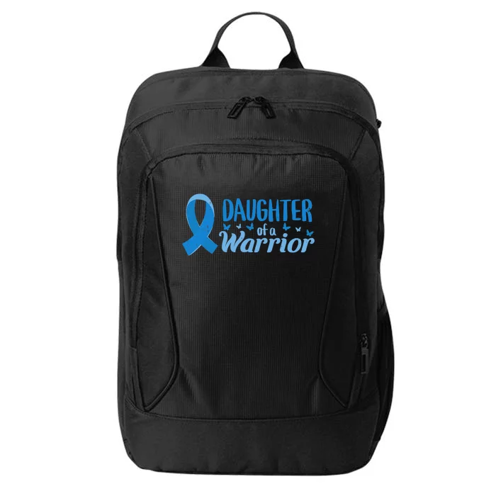 Diabetes Awareness Rainbow Blue Ribbon Fight T1 T2 Diabetes City Backpack