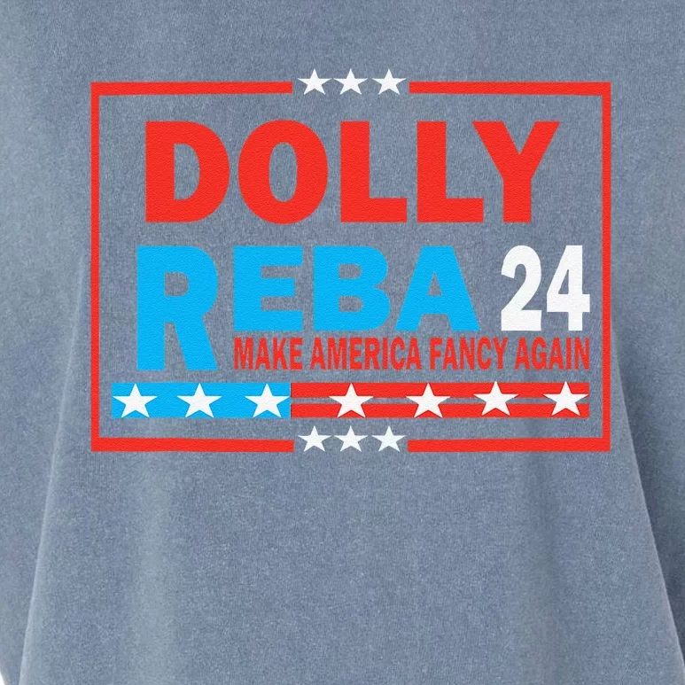 Dolly And Reba 2024 Gift Garment-Dyed Women's Muscle Tee