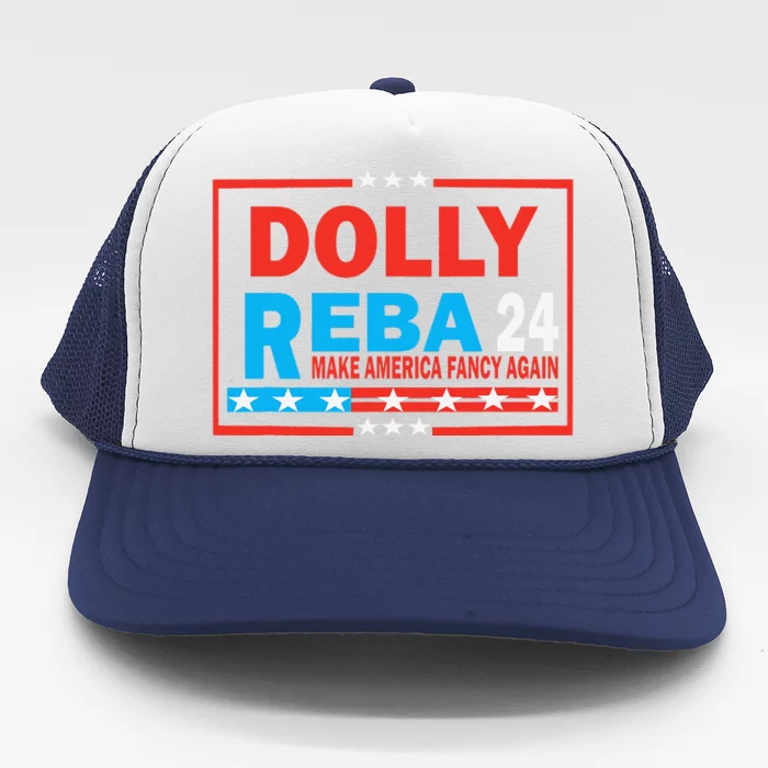 Dolly And Reba 2024 Gift Trucker Hat