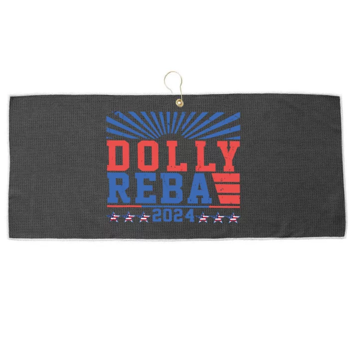 Dolly And Reba 2024 Large Microfiber Waffle Golf Towel