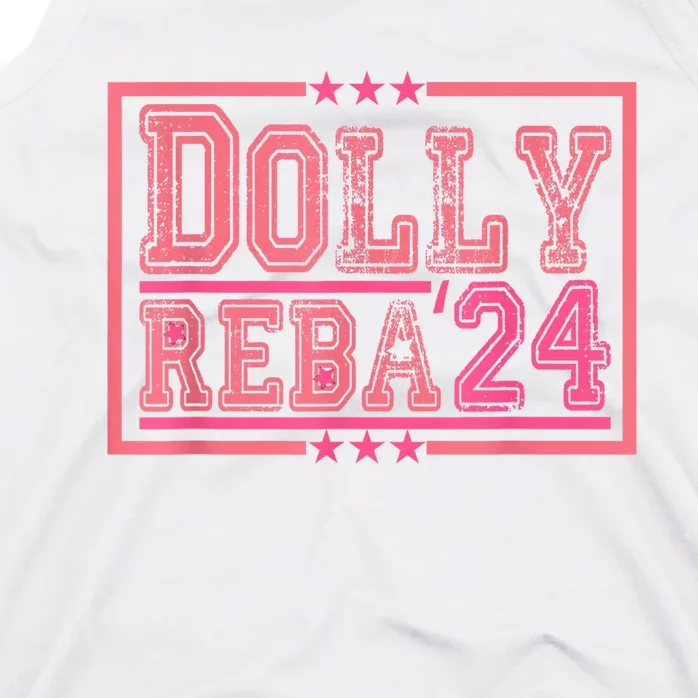 Dolly And Reba For President Pink 2024 Tank Top