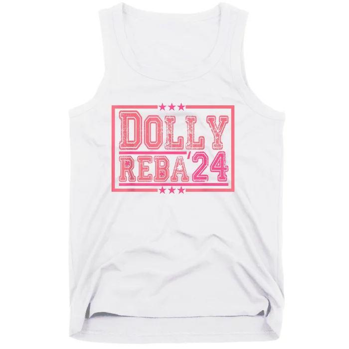 Dolly And Reba For President Pink 2024 Tank Top