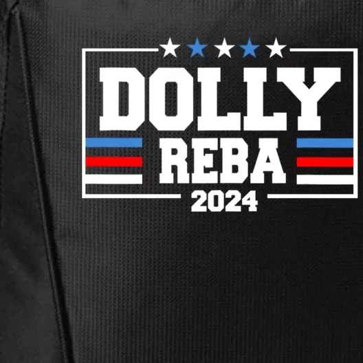 Dolly And Reba 2024 Make America Fancy Again City Backpack