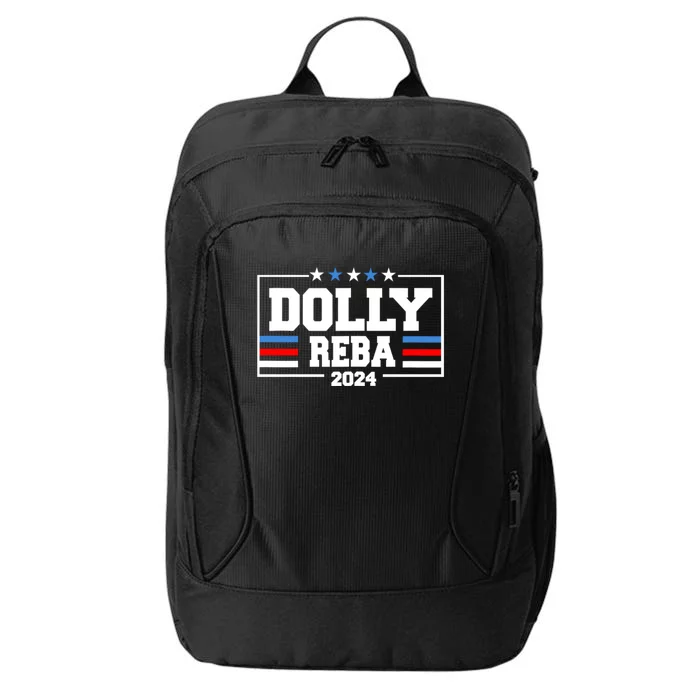 Dolly And Reba 2024 Make America Fancy Again City Backpack