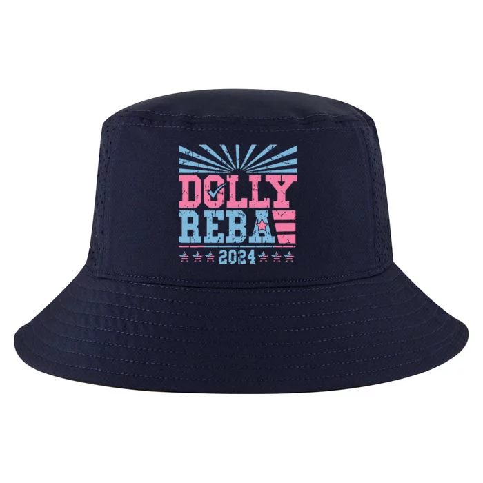 Dolly And Reba 2024 For President Cool Comfort Performance Bucket Hat