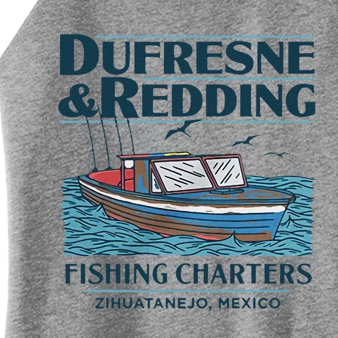 Dufresne And Redding Fishing Charters Women’s Perfect Tri Rocker Tank