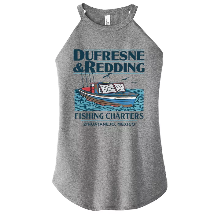 Dufresne And Redding Fishing Charters Women’s Perfect Tri Rocker Tank