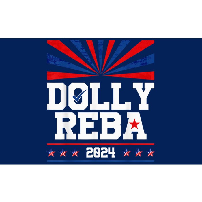 Dolly And Reba 2024 Make America Fancy Again Bumper Sticker