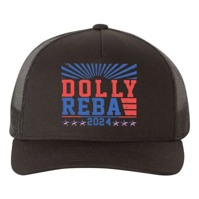 Dolly and Reba 2024 Yupoong Adult 5-Panel Trucker Hat