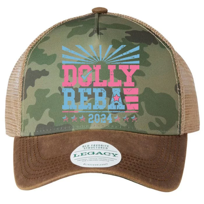 Dolly And Reba 2024 Legacy Tie Dye Trucker Hat