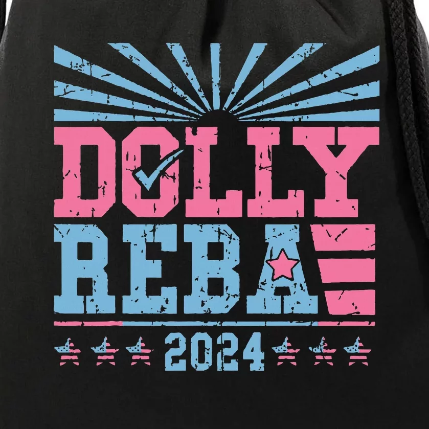 Dolly And Reba 2024 Drawstring Bag