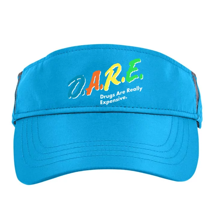 Dare Drugs Are Really Expensive Adult Drive Performance Visor