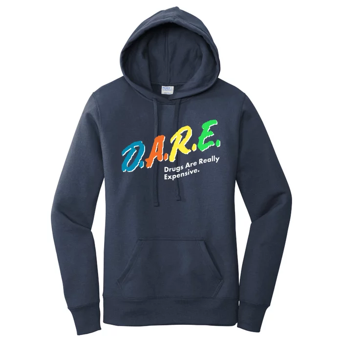 Dare Drugs Are Really Expensive Women's Pullover Hoodie