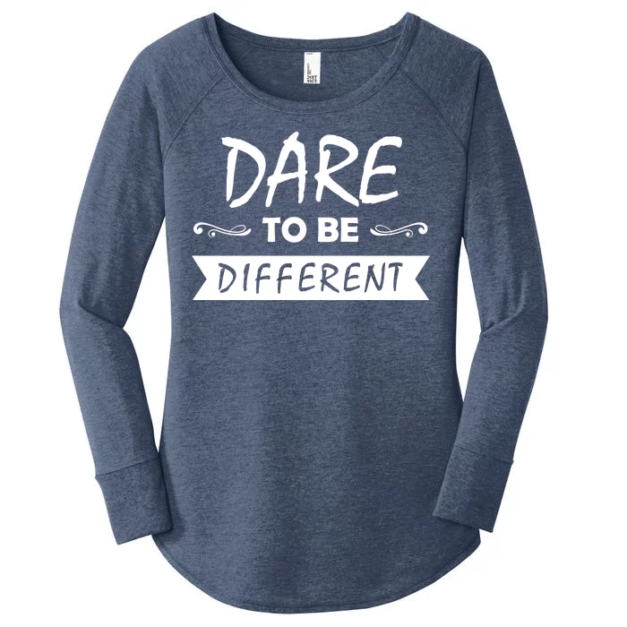 Dare To Be Different Women's Perfect Tri Tunic Long Sleeve Shirt