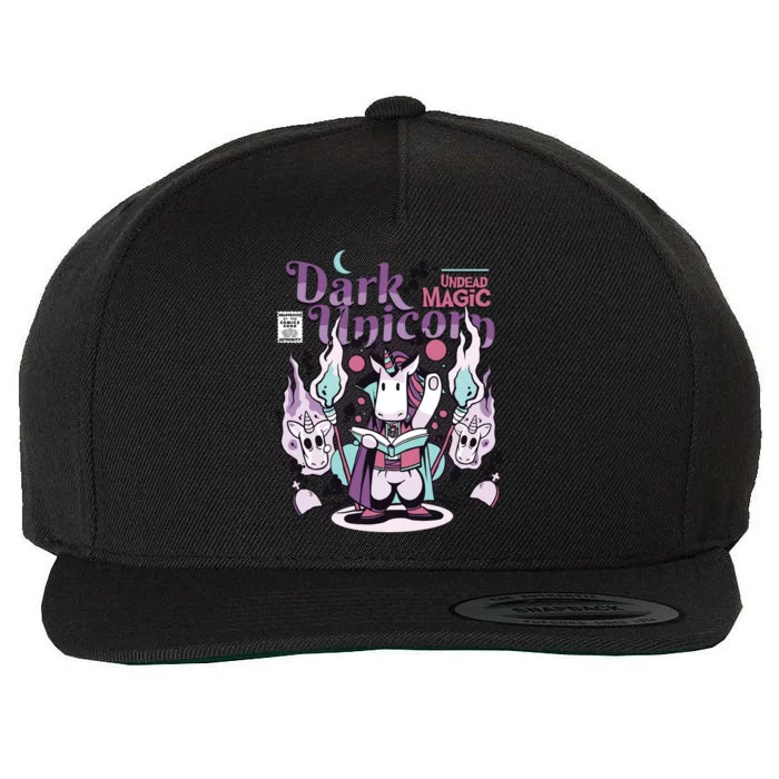 Dark Unicron Wool Snapback Cap