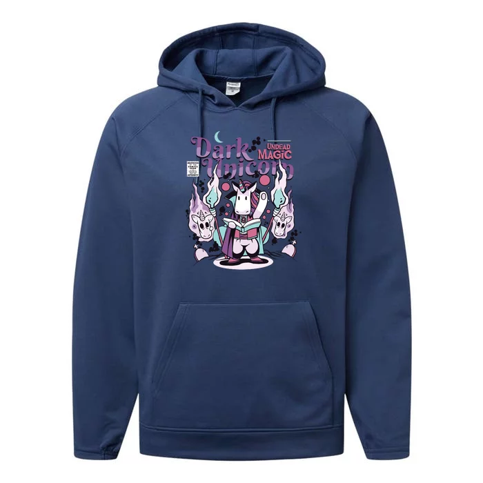 Dark Unicron Performance Fleece Hoodie