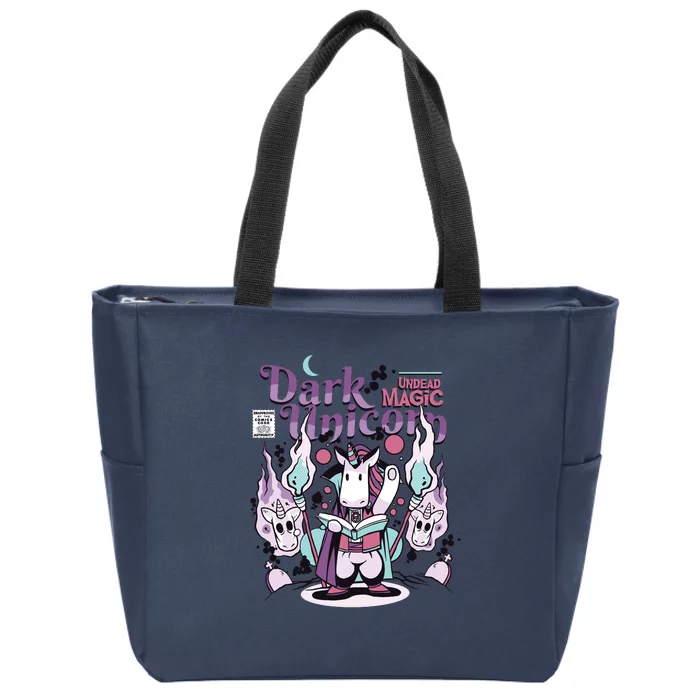 Dark Unicron Zip Tote Bag