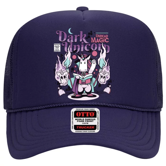 Dark Unicron High Crown Mesh Trucker Hat